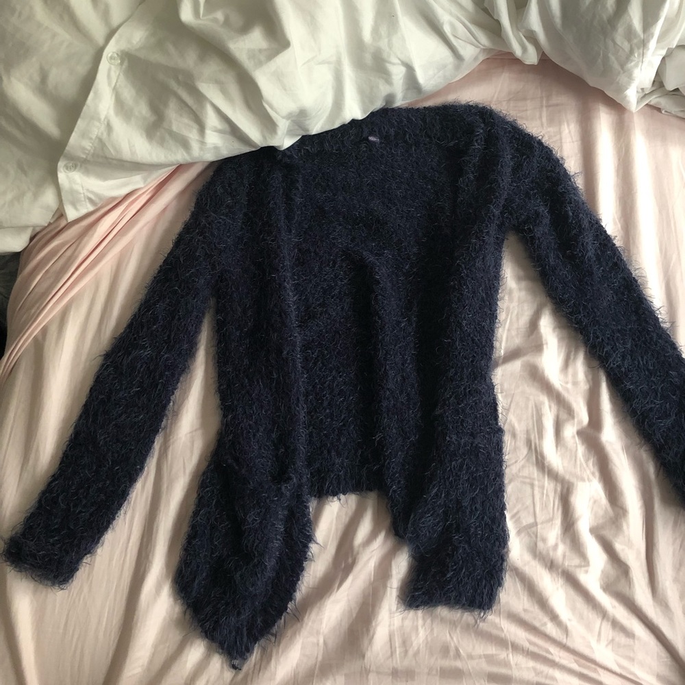 Francesca’s Alya Fuzzy Cardigan M